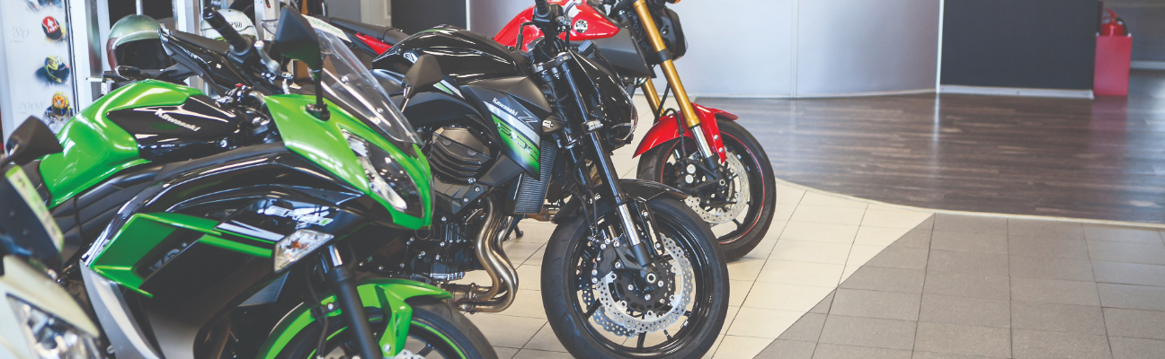 3 bikes in a row